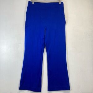 SPANX Pants Perfect Ponte Kick Flare Pant Pull On Blue XL Strech Casual